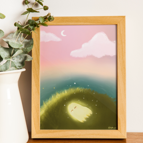 Affiche - La sieste du fantôme